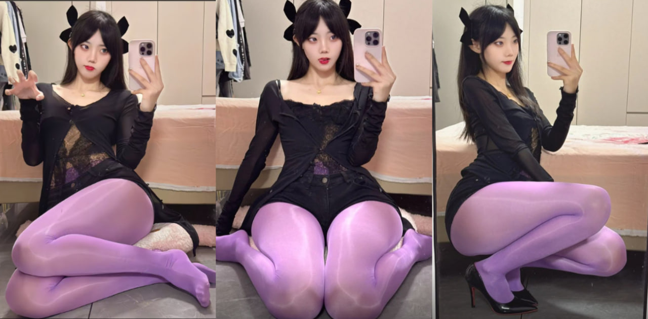 抖音网红 玉子玉子 最新福利视频泄密 紫色情趣内衣展现致命诱惑 玩逼自慰浓密黑深林令人遐想连连！ - 51吃瓜网-51吃瓜网