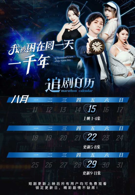 《我被困在同一天一千年》全新演绎 带你走进风情万种的霸道爽剧梦 5~8集火热更新中🔥🔥🔥-51吃瓜网