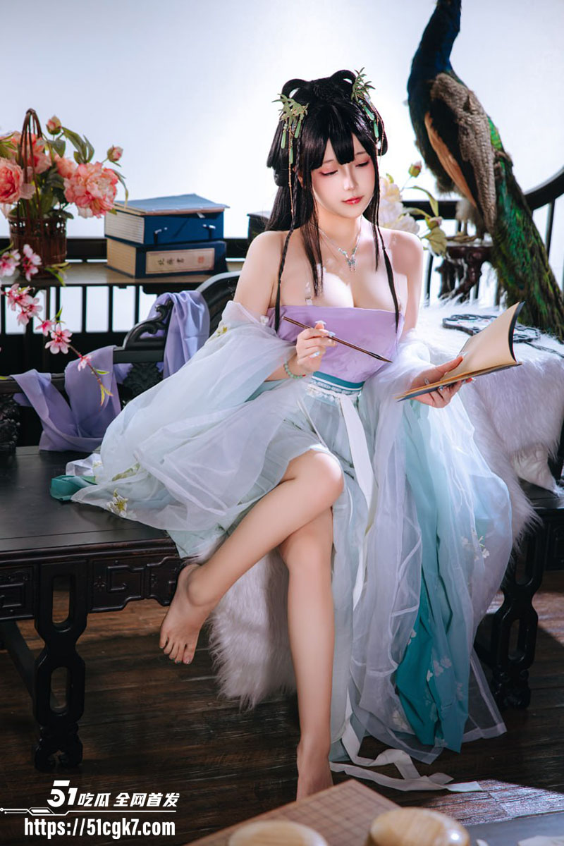 极品福利姬 日奈娇 汉服古装诱惑写真流出 白嫩巨乳挑逗镜头 淫荡本色撩爆全网！ - 51吃瓜网-51吃瓜网